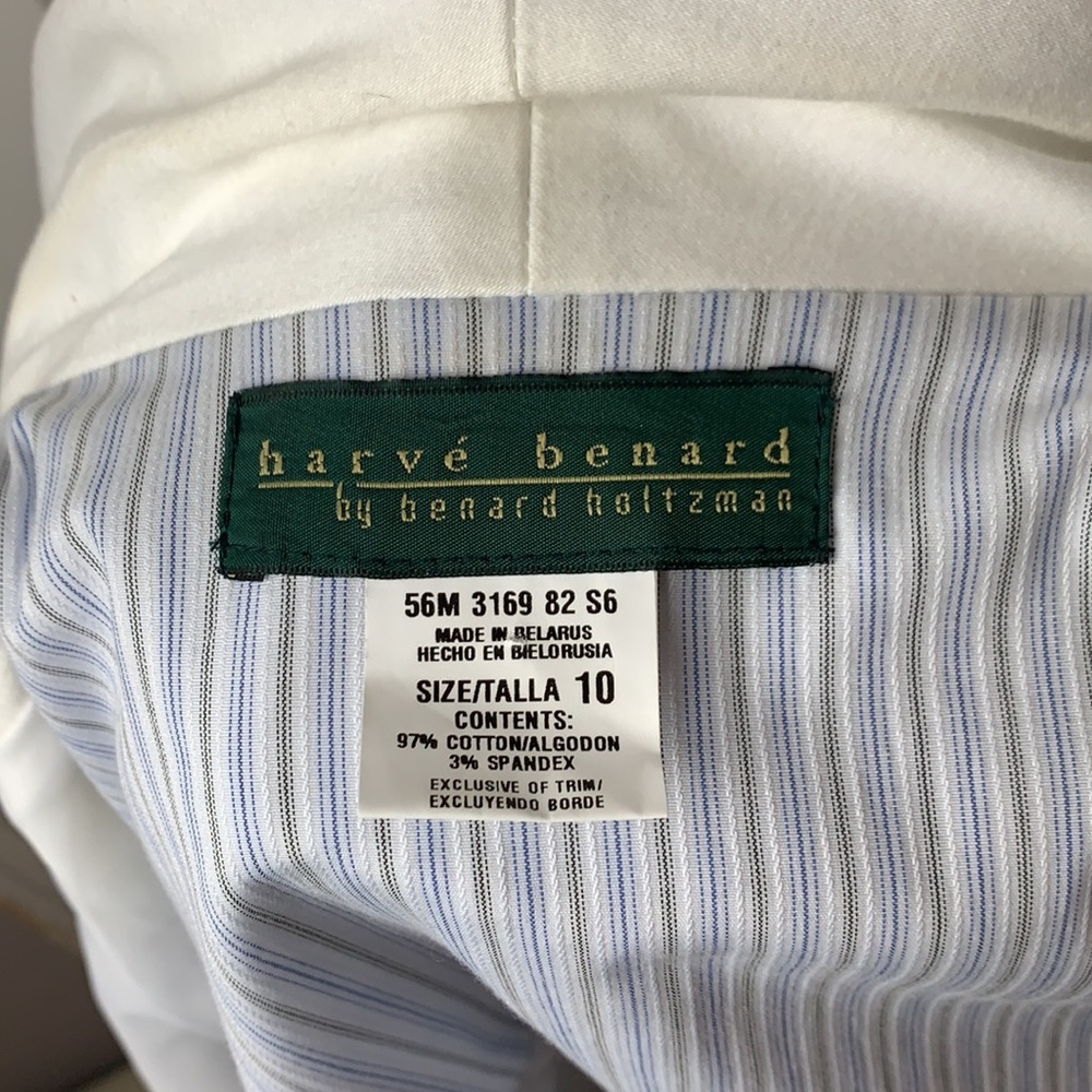 Vintage Harvè Benard Seersucker Blazer - Picture 10 of 14
